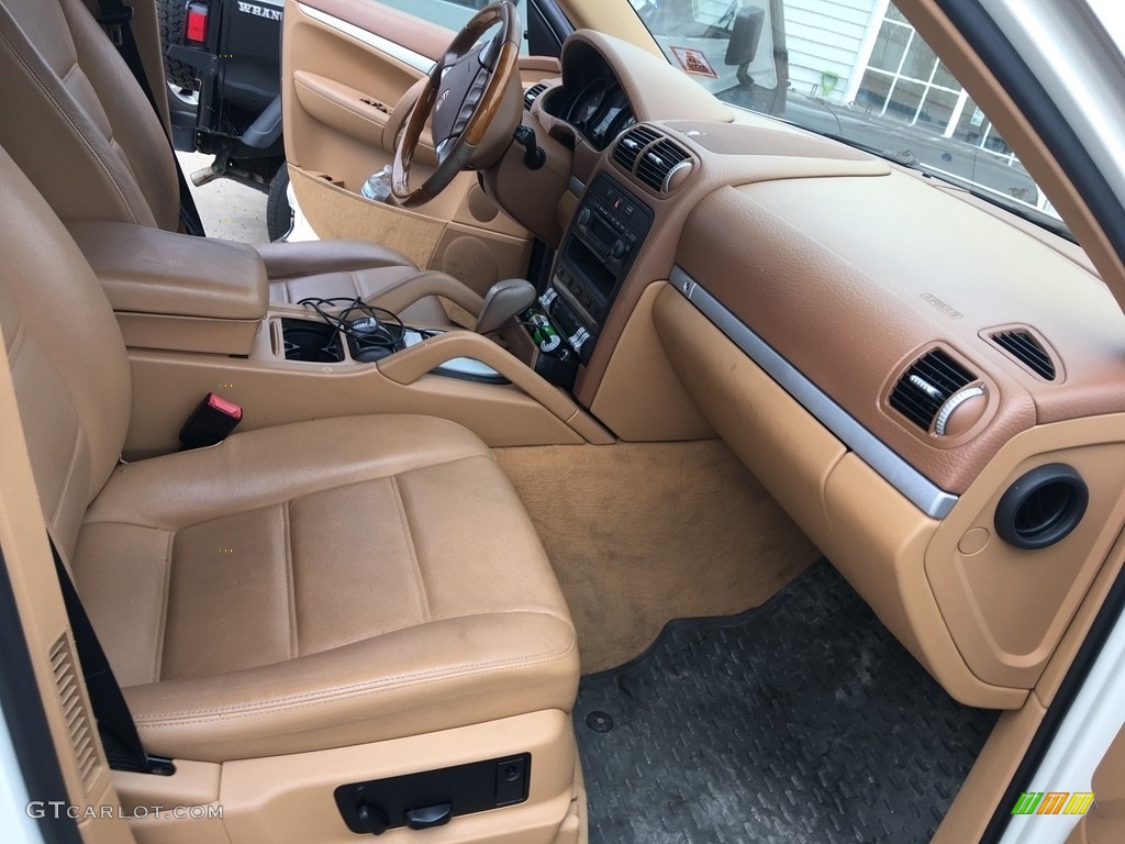 2008 Cayenne Tiptronic - Sand White / Havanna/Sand Beige photo #10
