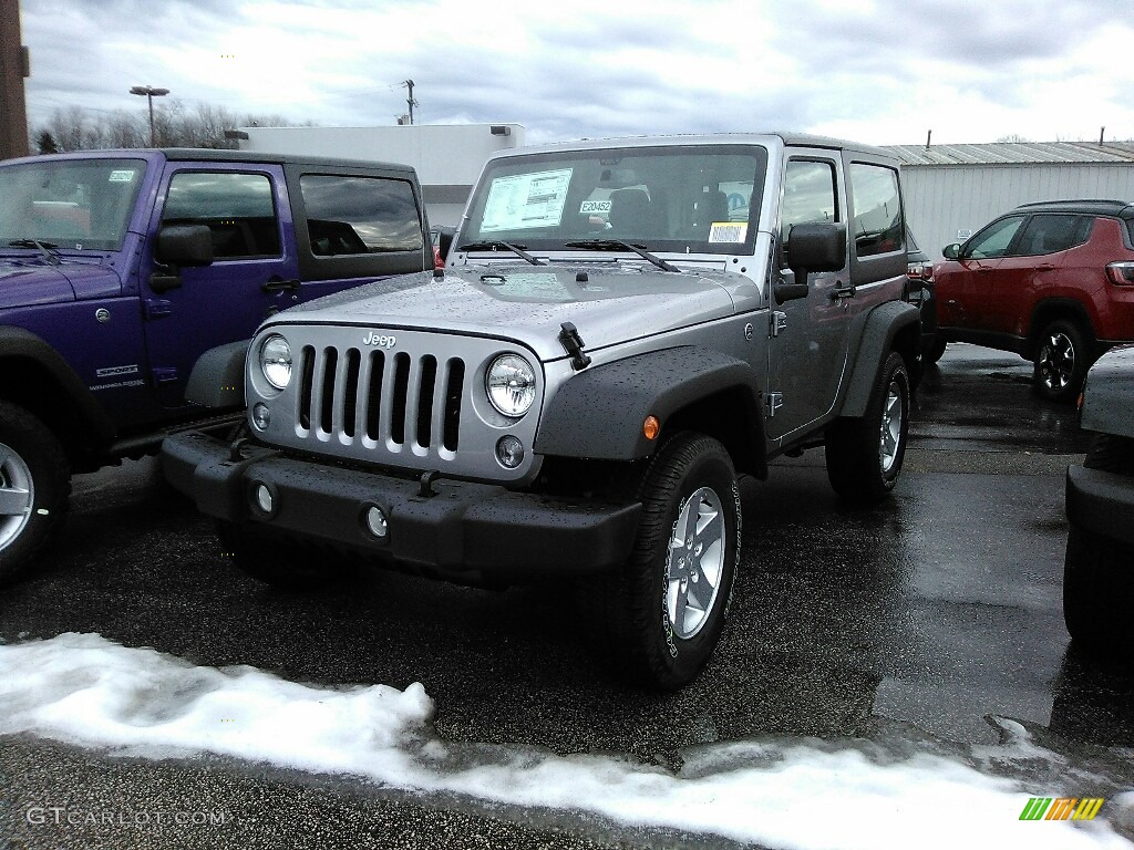 2018 Wrangler Sport 4x4 - Billet Silver Metallic / Black photo #1