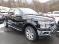 2018 Shadow Black Ford F150 Lariat SuperCrew 4x4  photo #2