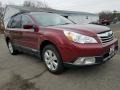 Ruby Red Pearl 2011 Subaru Outback 2.5i Premium Wagon