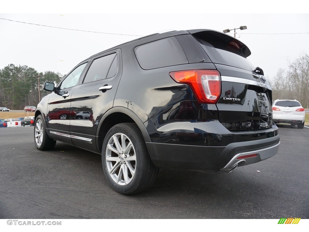 2017 Explorer Limited 4WD - Shadow Black / Ebony Black photo #5