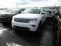 2018 Ivory Tri-Coat Jeep Grand Cherokee Overland 4x4  photo #1