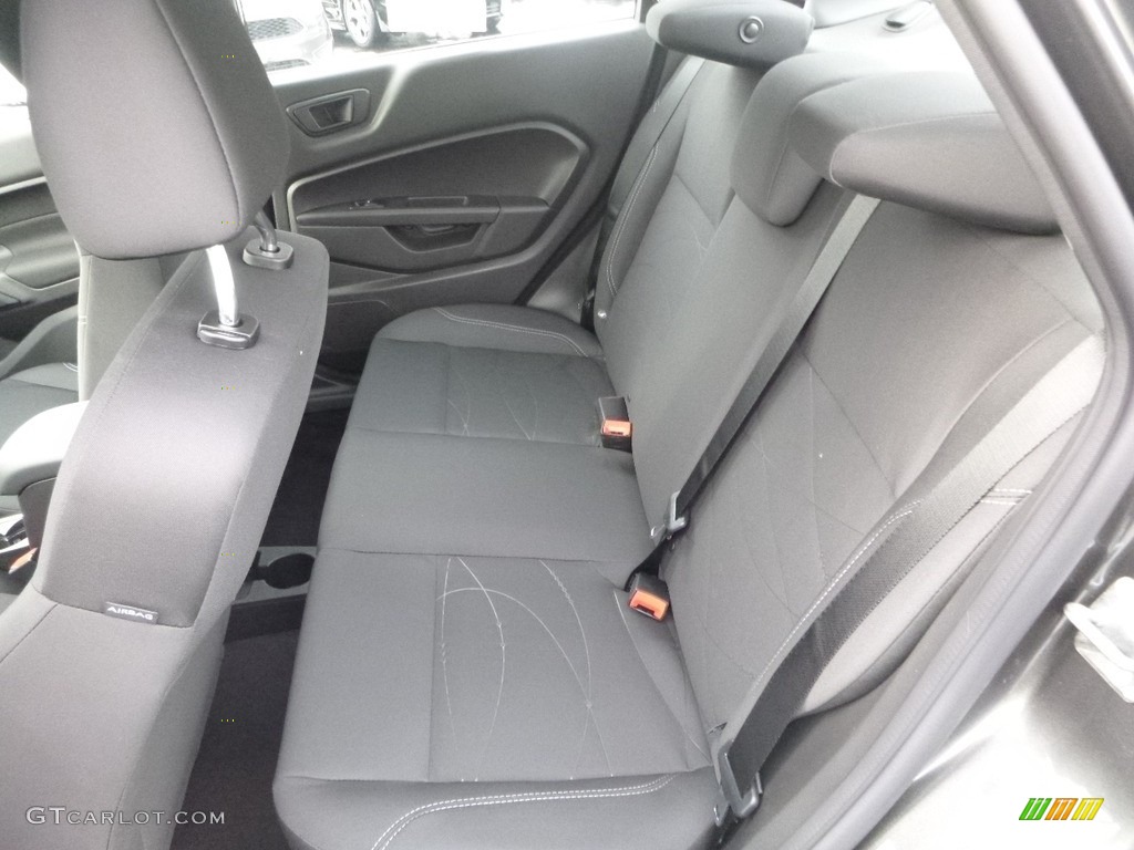 2018 Ford Fiesta SE Sedan Rear Seat Photo #125009452