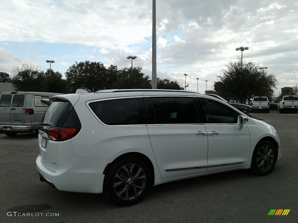 2018 Pacifica Limited - Bright White / Black/Deep Mocha photo #5