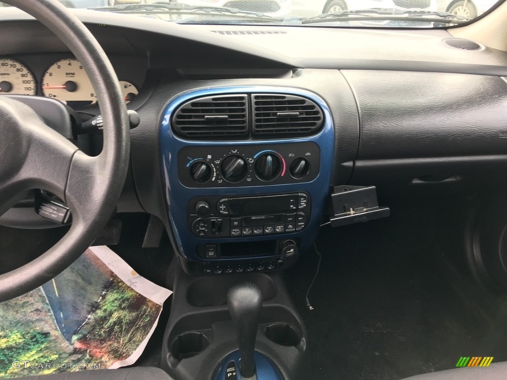 2003 Neon SXT - Atlantic Blue Pearl / Dark Slate Gray photo #13