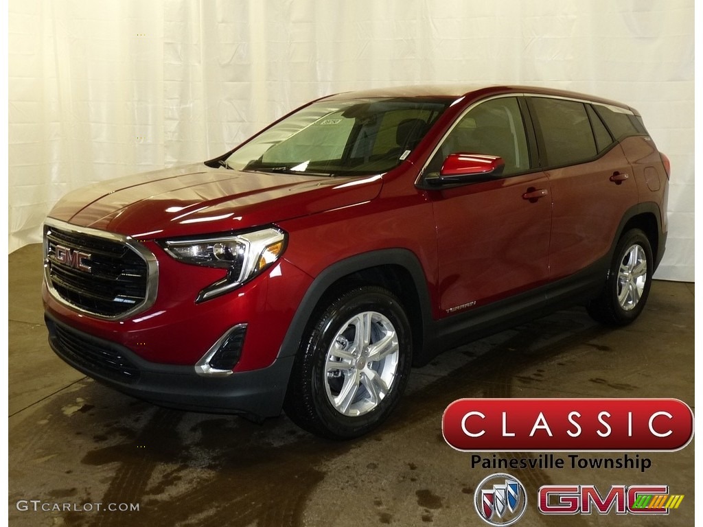 Red Quartz Tintcoat GMC Terrain