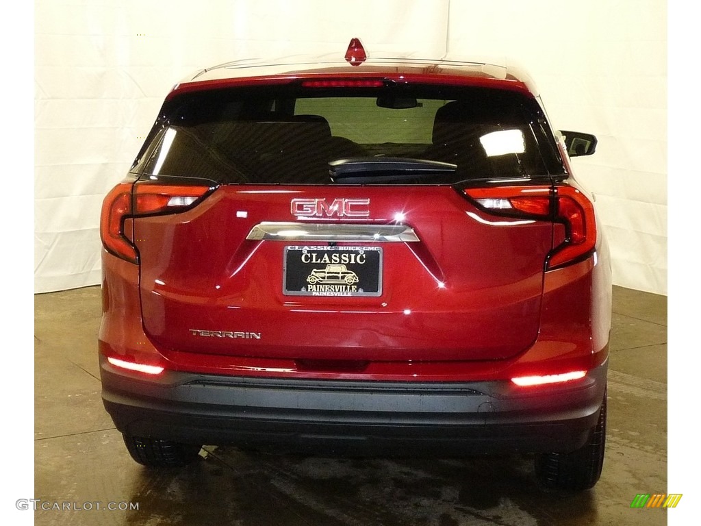 2018 Terrain SLE - Red Quartz Tintcoat / ­Jet Black photo #3