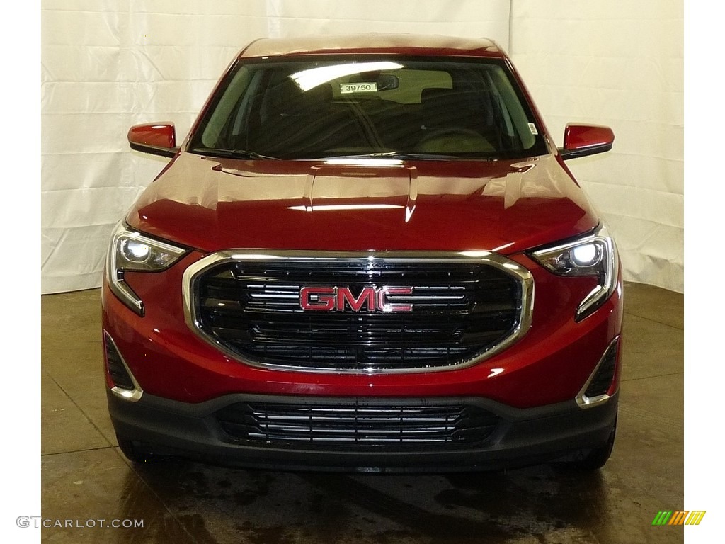 2018 Terrain SLE - Red Quartz Tintcoat / ­Jet Black photo #4