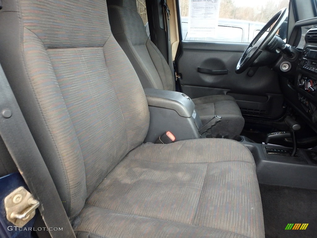 2003 Wrangler Rubicon 4x4 - Patriot Blue / Dark Slate Gray photo #8
