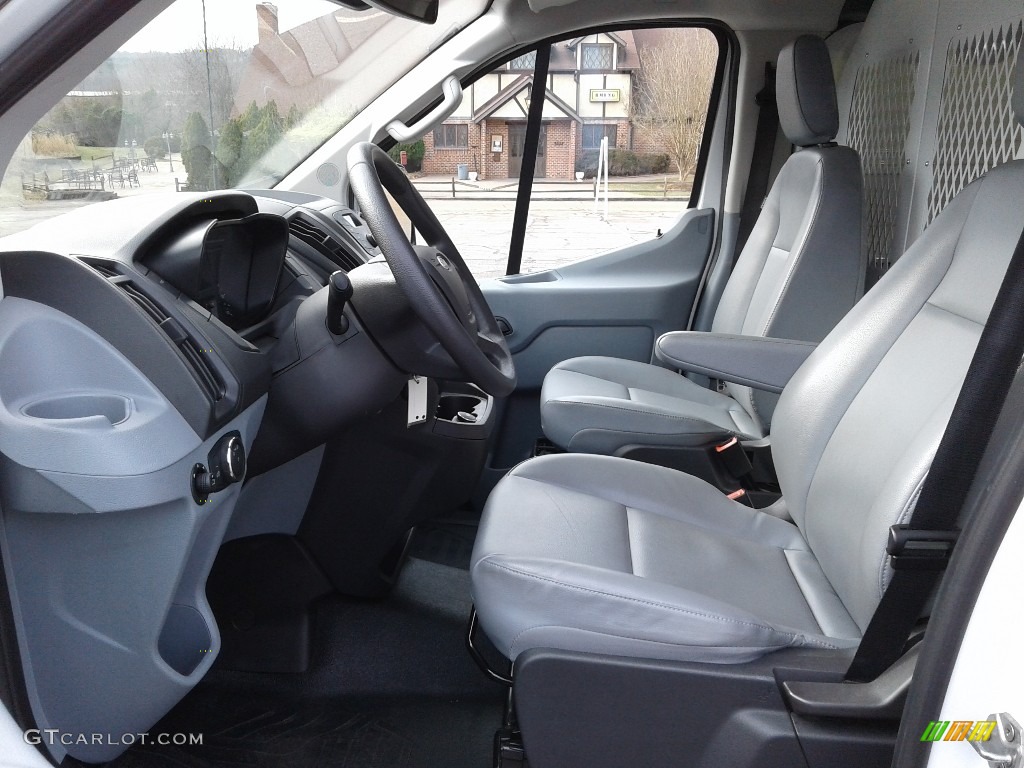 Pewter Interior 2017 Ford Transit Van 250 LR Regular Photo #125012515