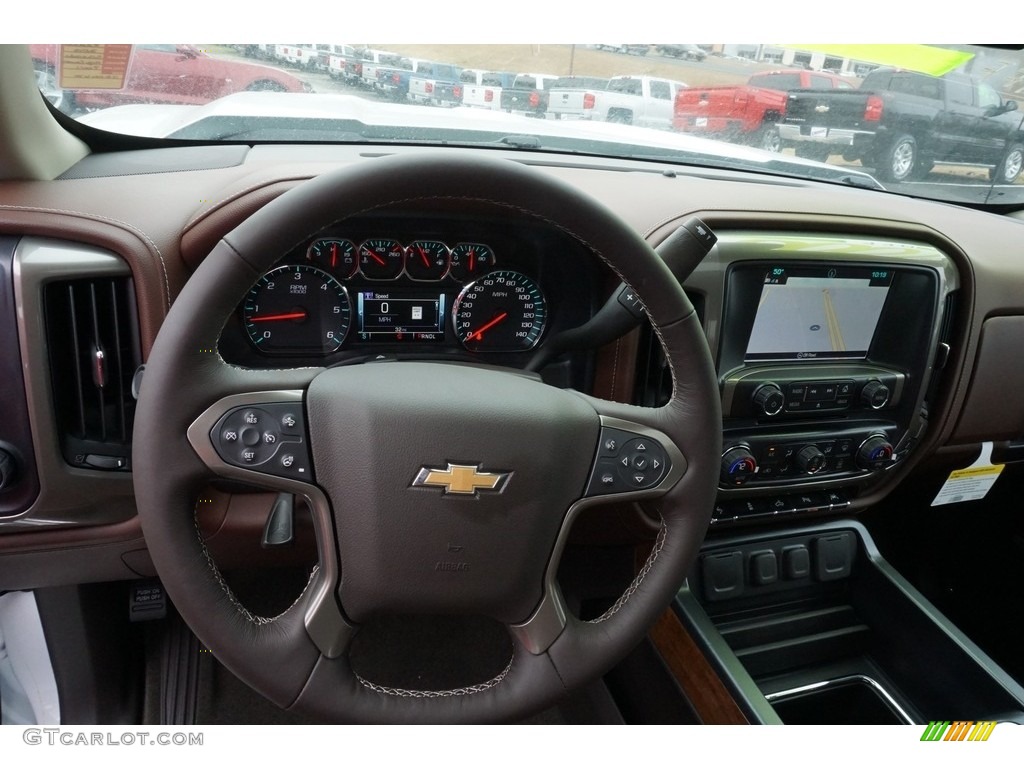 2018 Silverado 1500 High Country Crew Cab 4x4 - Iridescent Pearl Tricoat / High Country Saddle photo #10