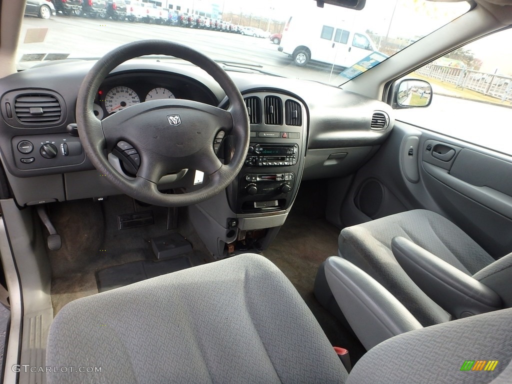 2006 Caravan SXT - Bright Silver Metallic / Medium Slate Gray photo #11