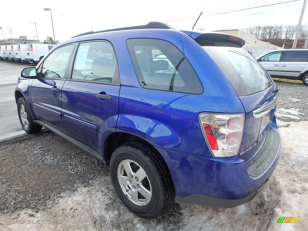 2007 Equinox LS - Laser Blue Metallic / Light Gray photo #2