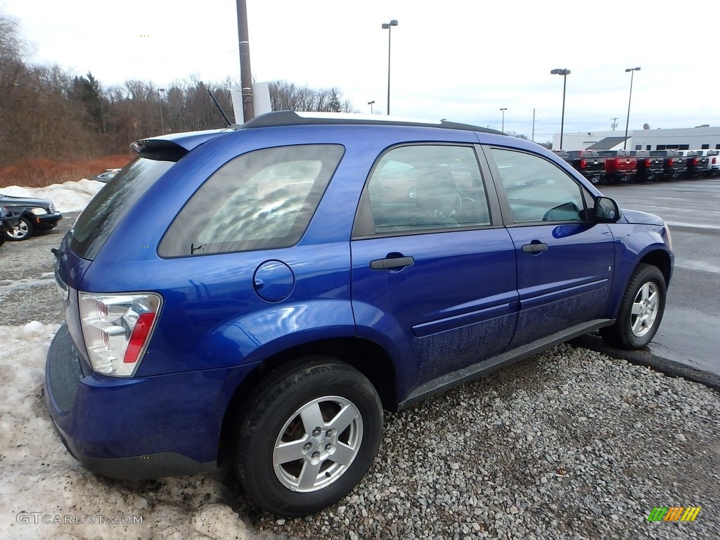 2007 Equinox LS - Laser Blue Metallic / Light Gray photo #3