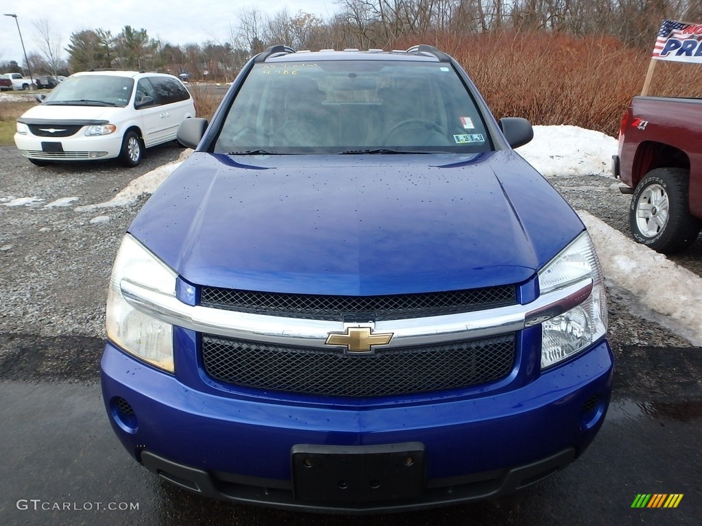2007 Equinox LS - Laser Blue Metallic / Light Gray photo #6