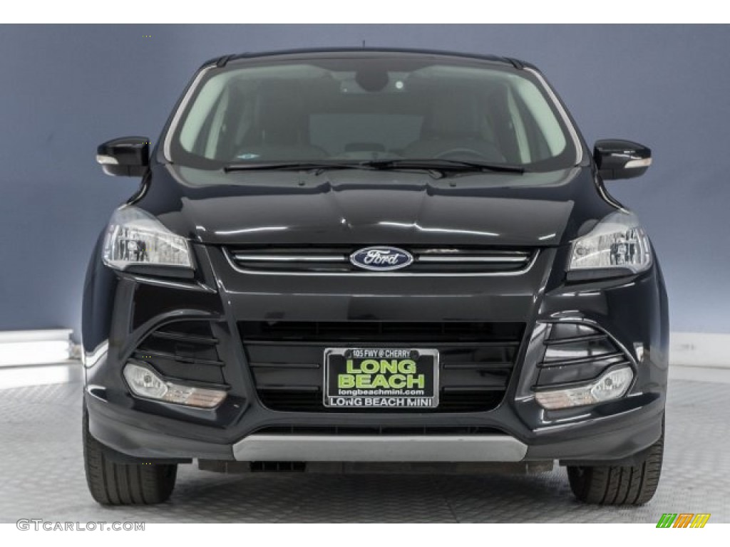 2013 Escape SEL 1.6L EcoBoost - Tuxedo Black Metallic / Charcoal Black photo #2