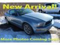 2005 Black Ford Mustang V6 Deluxe Coupe  photo #1