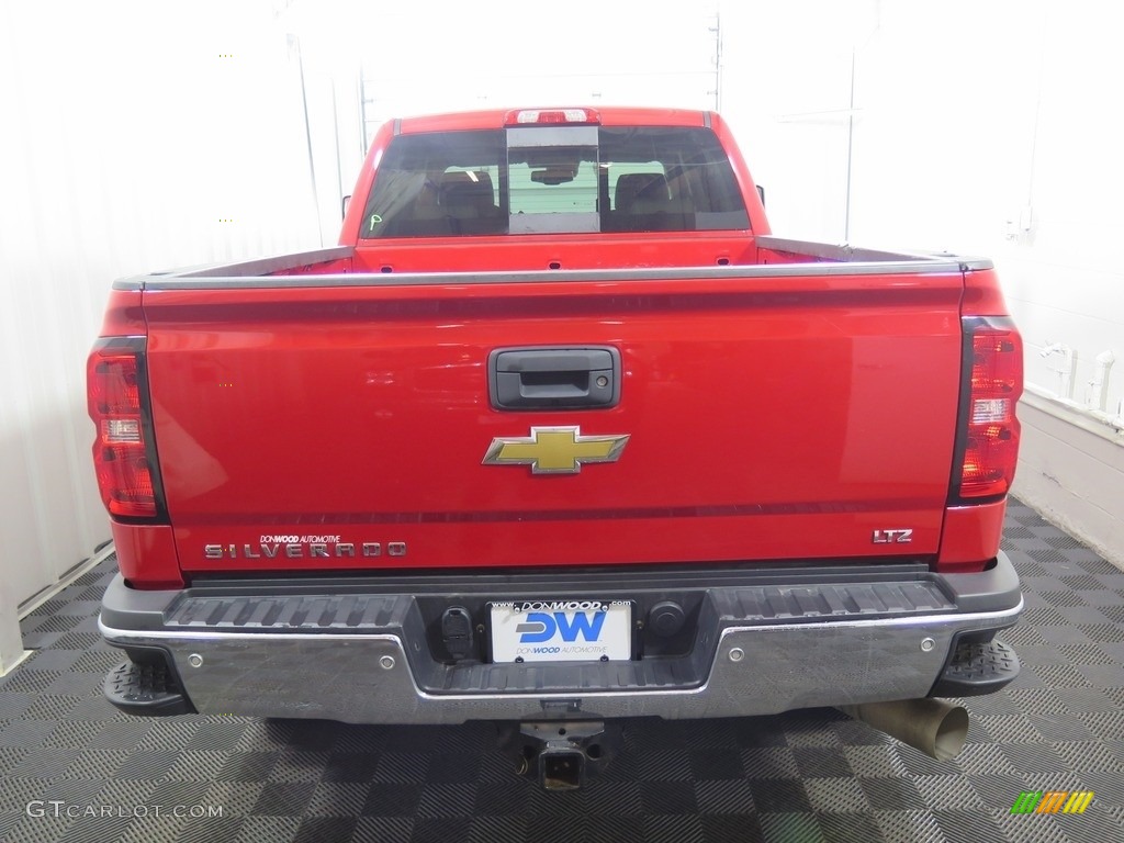 2015 Silverado 2500HD LTZ Crew Cab 4x4 - Victory Red / Jet Black/Dark Ash photo #11