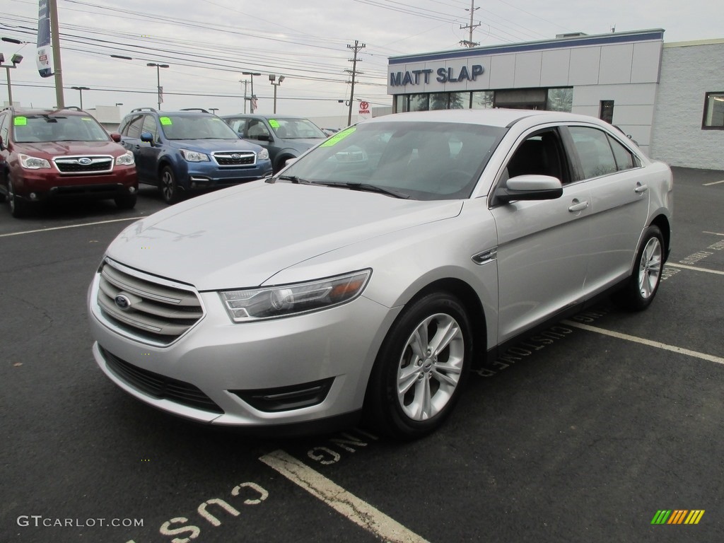 2015 Taurus SEL - Ingot Silver Metallic / Charcoal Black photo #2