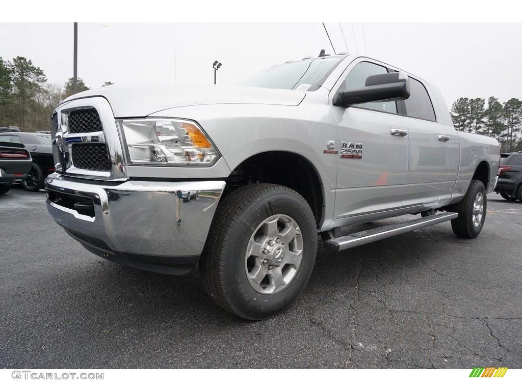 Bright Silver Metallic 2018 Ram 2500 SLT Mega Cab 4x4 Exterior Photo #125018947
