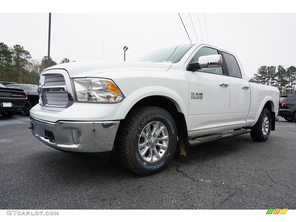 2018 1500 Harvest Edition Quad Cab - Bright White / Black/Diesel Gray photo #3