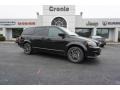 2018 Black Onyx Crystal Pearl Dodge Grand Caravan SE  photo #1