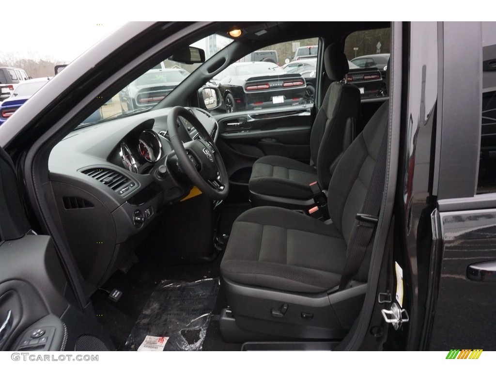 Black Interior 2018 Dodge Grand Caravan SE Photo #125019870