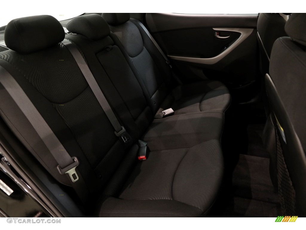 2015 Elantra SE Sedan - Black Diamond / Black photo #12