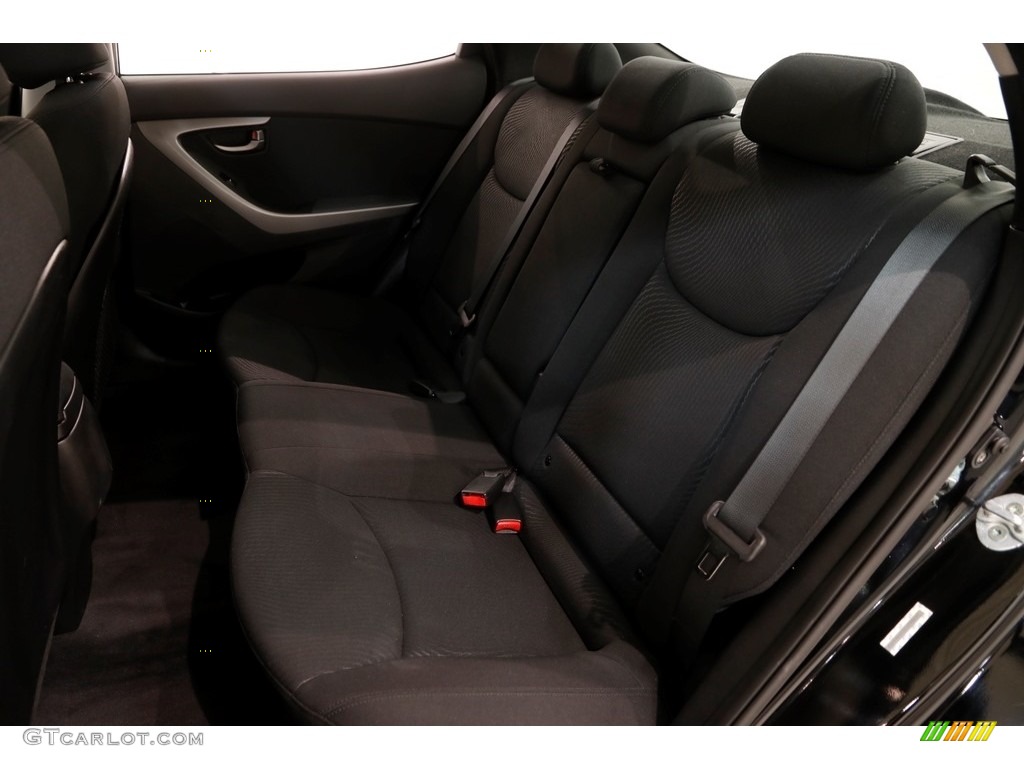 2015 Elantra SE Sedan - Black Diamond / Black photo #13
