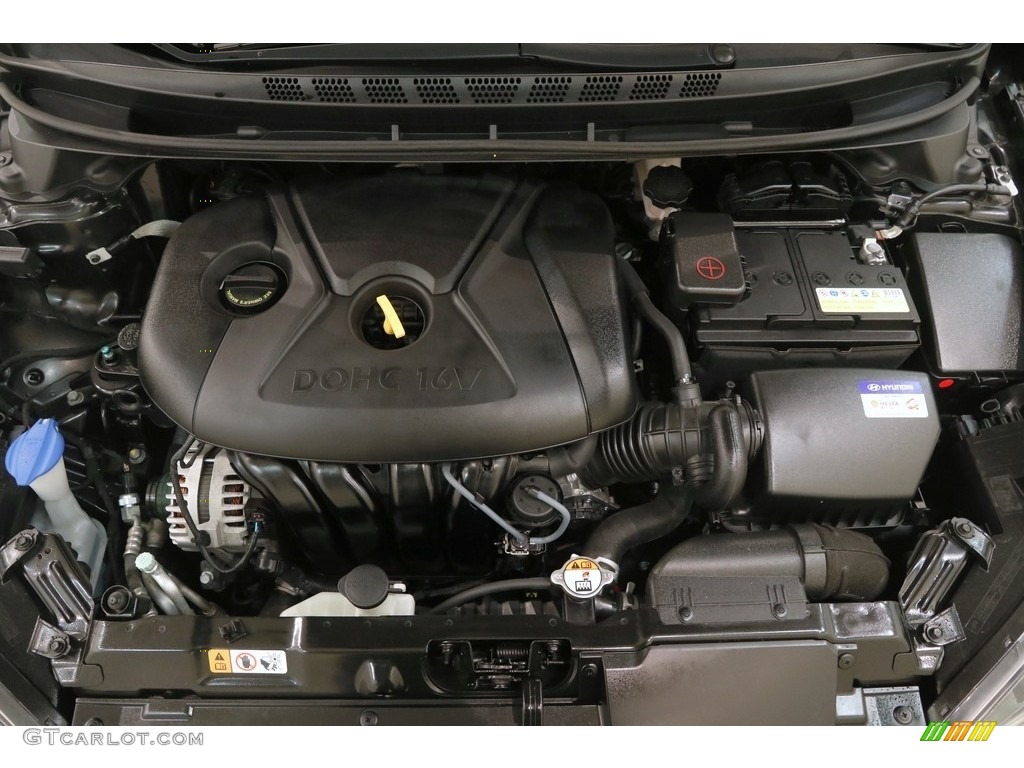 2015 Elantra SE Sedan - Black Diamond / Black photo #15