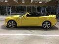 Bright Yellow - Camaro SS Convertible Photo No. 2