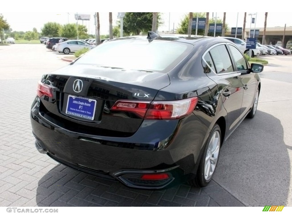 2018 ILX Premium - Crystal Black Pearl / Ebony photo #7