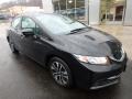 Crystal Black Pearl - Civic EX Sedan Photo No. 8