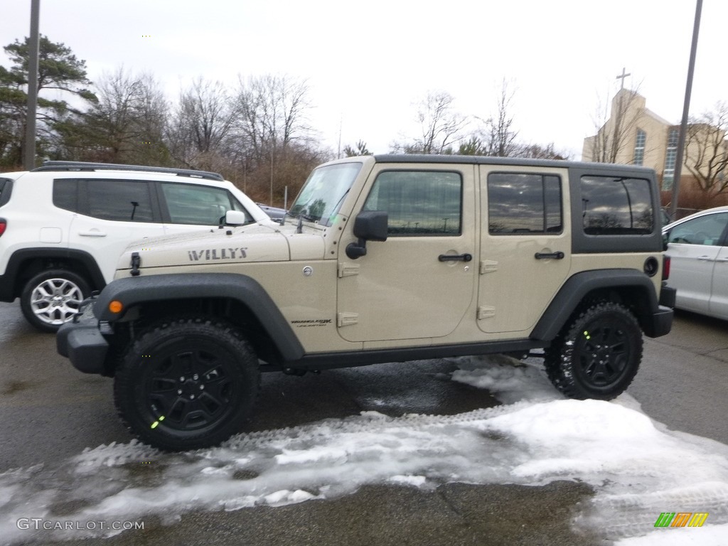 2018 Wrangler Unlimited Sport 4x4 - Gobi / Black photo #2