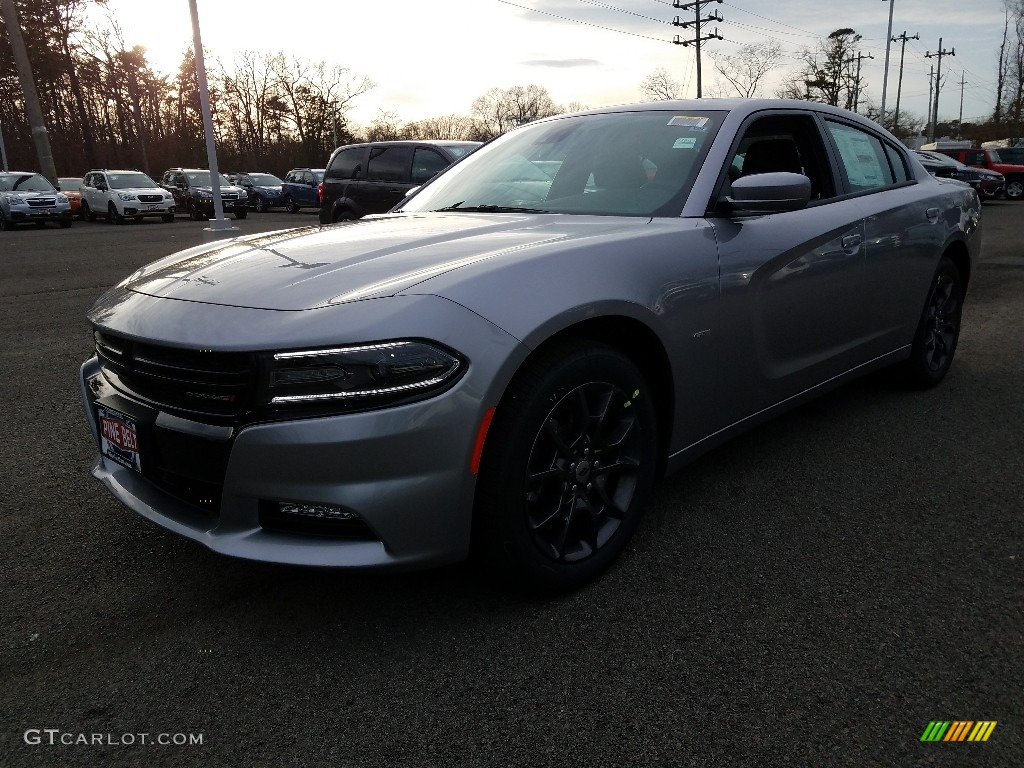 2018 Charger GT AWD - Billet / Pearl/Black photo #2