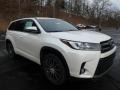 2018 Blizzard White Pearl Toyota Highlander SE AWD  photo #1