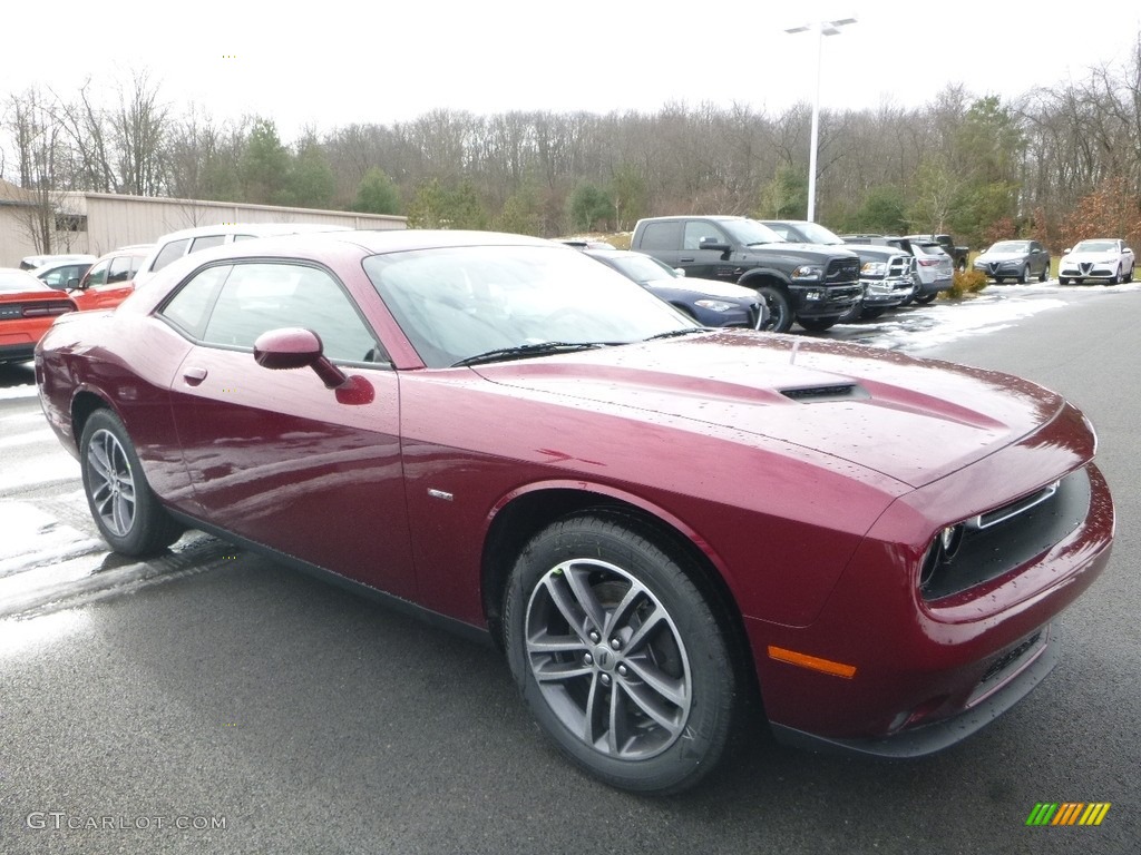 Octane Red Pearl 2018 Dodge Challenger GT AWD Exterior Photo #125025637