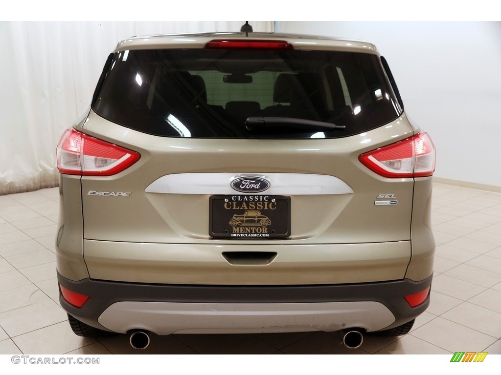 2013 Escape SEL 1.6L EcoBoost 4WD - Ginger Ale Metallic / Charcoal Black photo #17