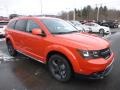 Blood Orange 2018 Dodge Journey Crossroad AWD Exterior