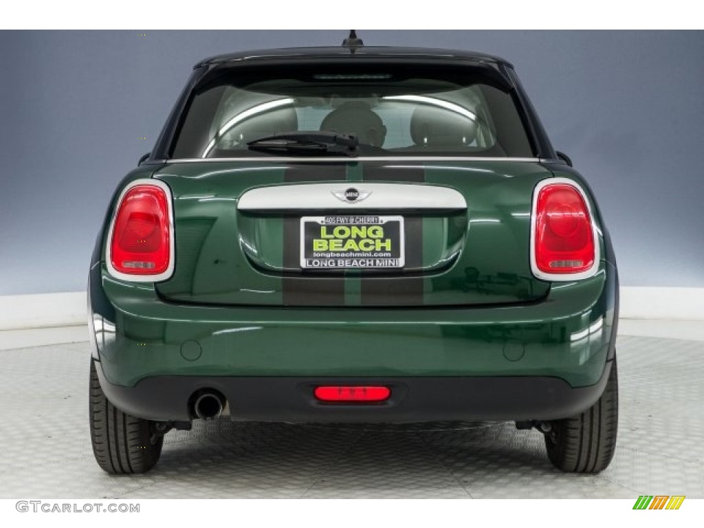 2015 Cooper Hardtop 4 Door - British Racing Green II Metallic / Carbon Black photo #3