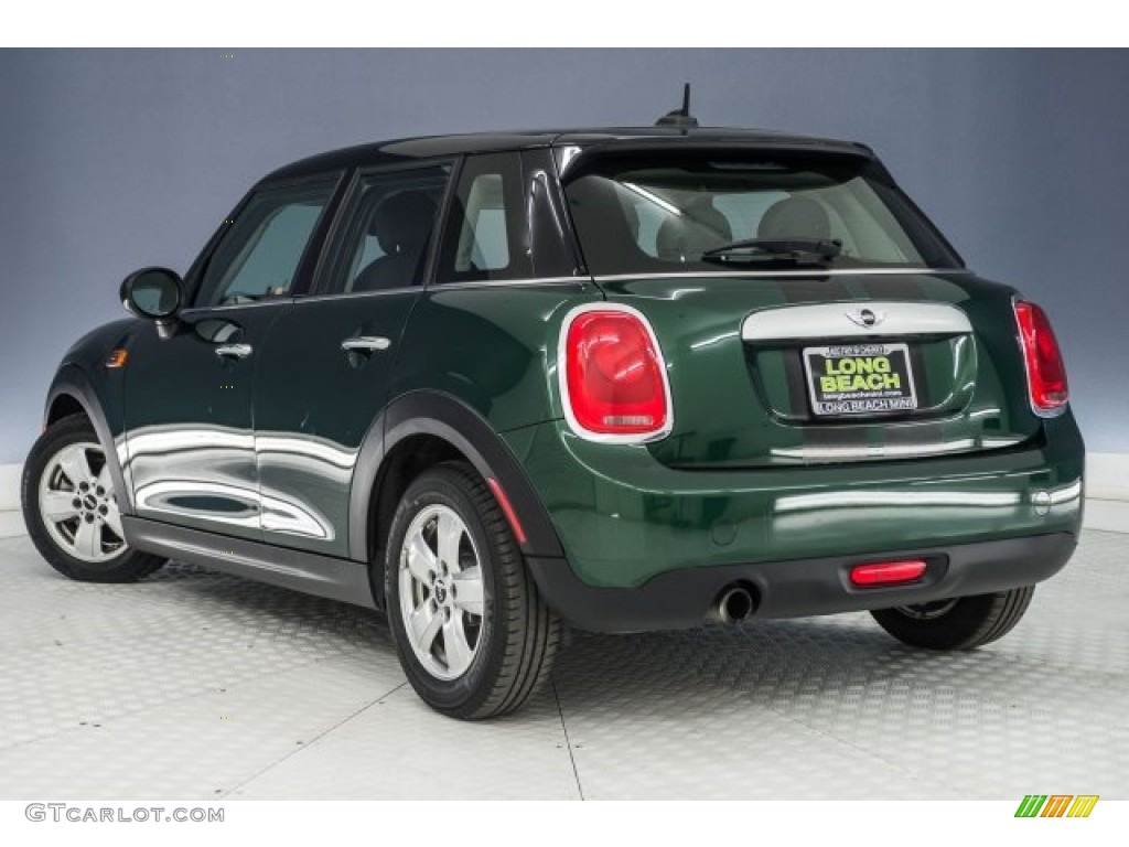 2015 Cooper Hardtop 4 Door - British Racing Green II Metallic / Carbon Black photo #10