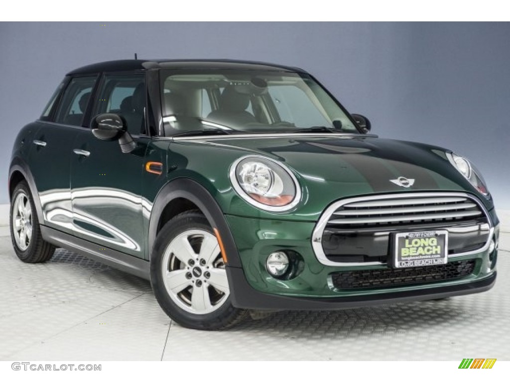 2015 Cooper Hardtop 4 Door - British Racing Green II Metallic / Carbon Black photo #12