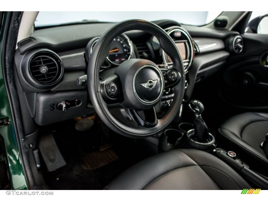 2015 Cooper Hardtop 4 Door - British Racing Green II Metallic / Carbon Black photo #16