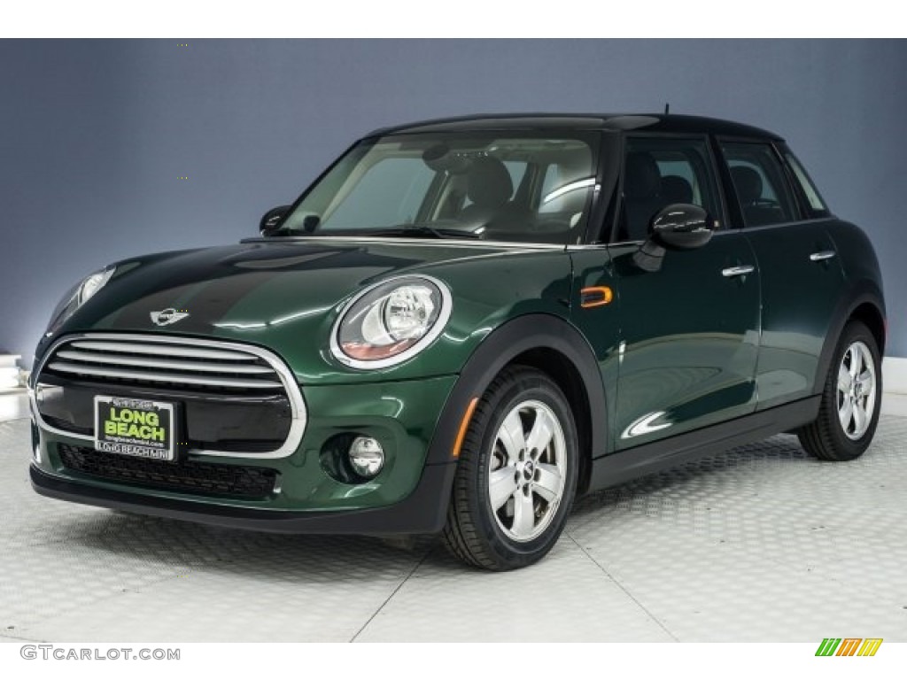 2015 Cooper Hardtop 4 Door - British Racing Green II Metallic / Carbon Black photo #30
