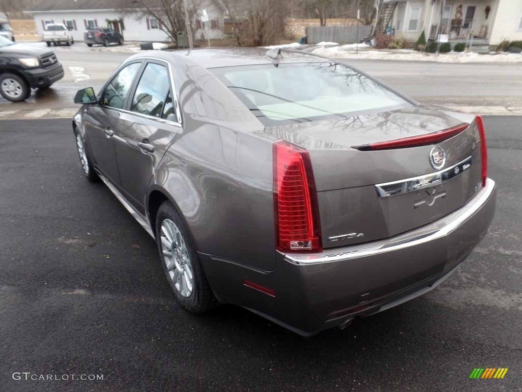 2012 CTS 4 3.0 AWD Sedan - Mocha Steel Metallic / Cashmere/Cocoa photo #7