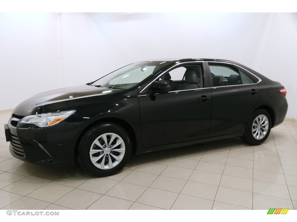 2015 Camry LE - Attitude Black Metallic / Ash photo #3