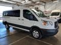 Oxford White 2017 Ford Transit Wagon XL 350 LR Long