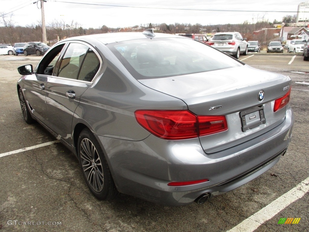 2018 5 Series 530i xDrive Sedan - Bluestone Metallic / Black photo #5