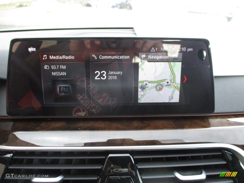 2018 5 Series 530i xDrive Sedan - Bluestone Metallic / Black photo #15