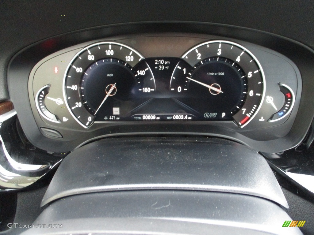 2018 5 Series 530i xDrive Sedan - Bluestone Metallic / Black photo #19